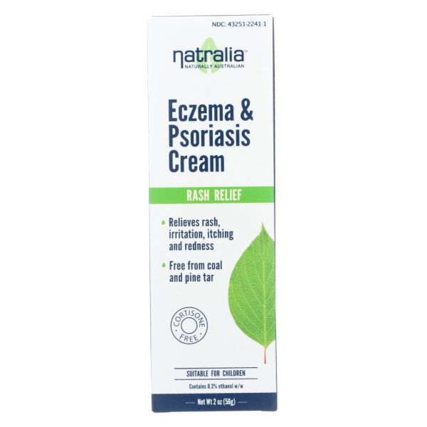 Natralia Eczema And Psoriasis Cream, 2 Oz