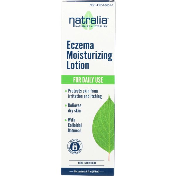 NATRALIA: Eczema Moisturizing Lotion, 6 oz