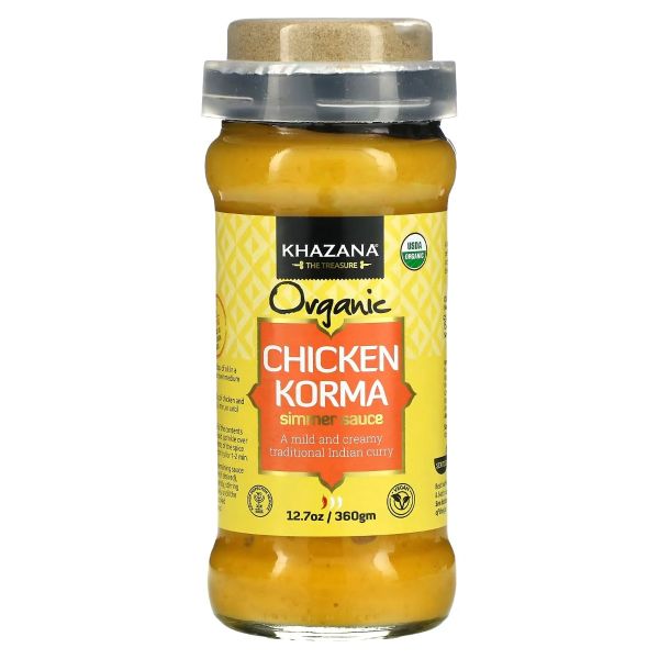 KHAZANA: Chicken Korma Simmer Sauce, 12.7 oz