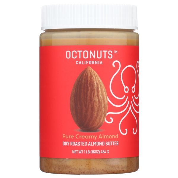 OCTONUTS: Butter Almond Roasted, 16 oz