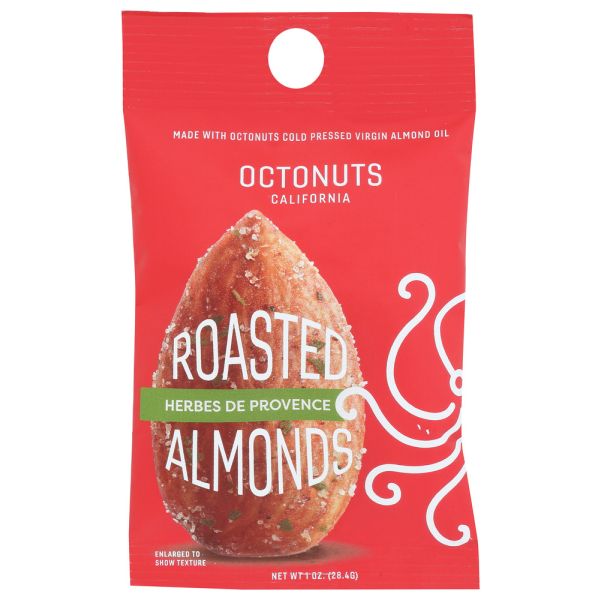 OCTONUTS: Herbes De Provence Roasted Almonds, 1 oz