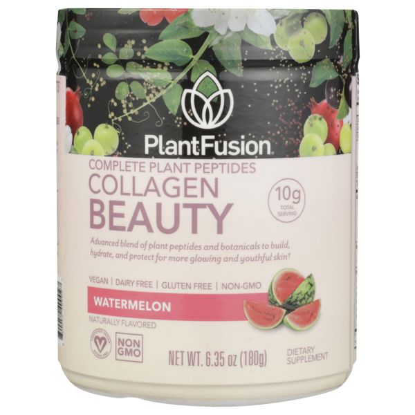 PLANTFUSION: Collagen Beauty Watermelon, 6.35 oz
