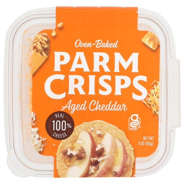 PARM CRISPS: Cheddar, 3 oz