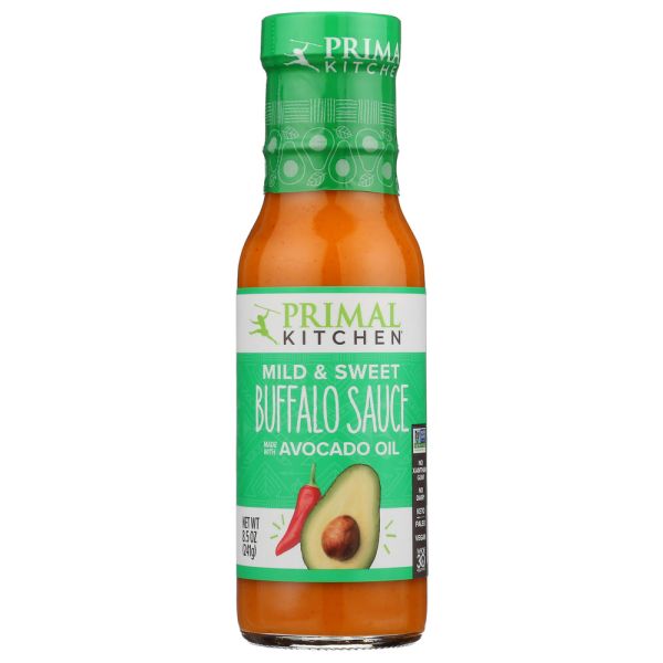 PRIMAL KITCHEN: Mild Sweet Buffalo Sauce, 8.5 oz