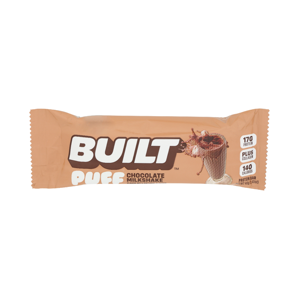 BUILT BAR: Chocolate Milkshake Built Puff Protein Bar, 1.41 oz