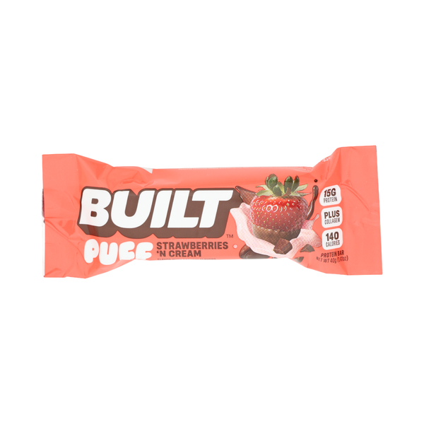 BUILT BAR: Strawberries 'N Cream Built Puff Protein Bar, 1.41 oz