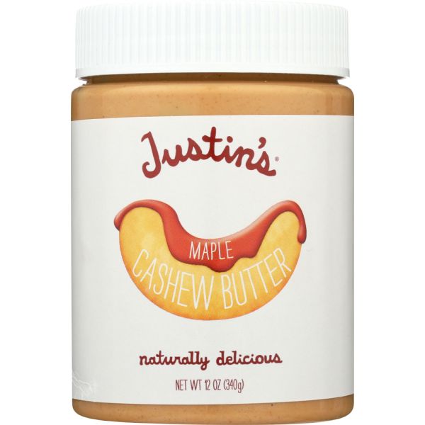 JUSTINS: Cashew Maple Nut Butter, 12 oz
