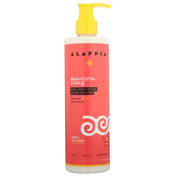 ALAFFIA: Curl Activating Cream Shampoo, 12 fo