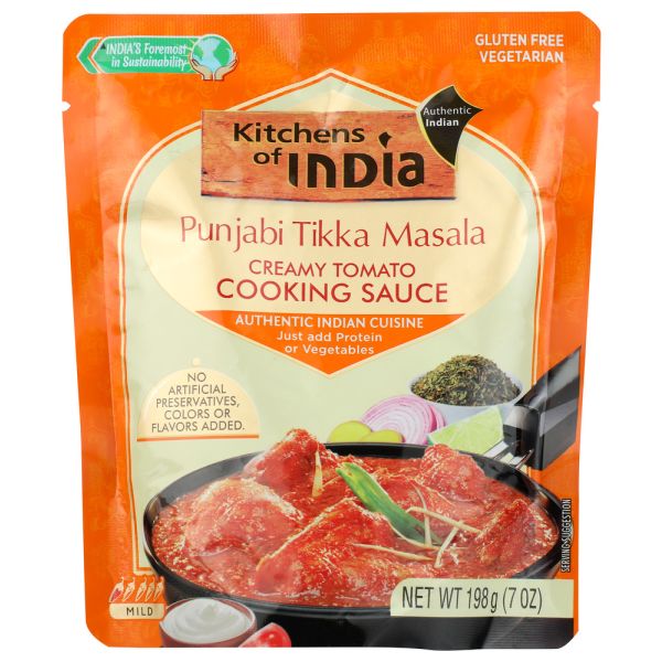 KITCHENS OF INDIA: Sauce Pnj Tkka Masala, 7 oz