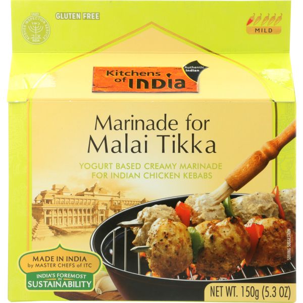 KITCHENS OF INDIA: Marinade Malai Tikka, 5.3 oz