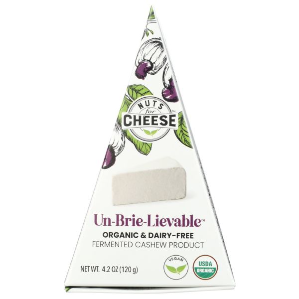 NUTS FOR CHEESE: Cheese Brie Ew, 4.2 oz