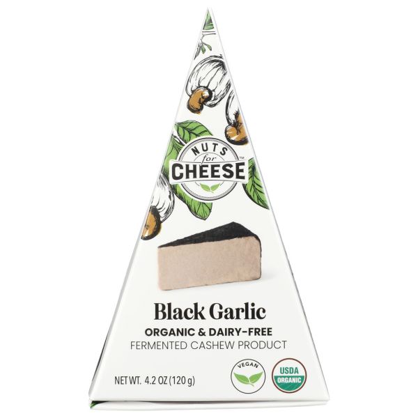 NUTS FOR CHEESE: Cheese Black Garlic Ew, 4.2 oz