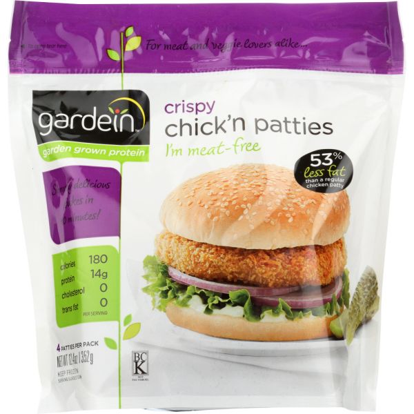 GARDEIN: Crispy Chick'n Patties, 12.40 oz