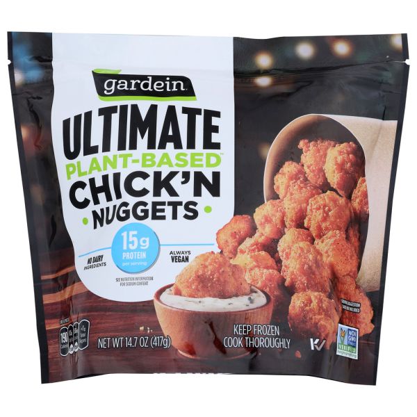 GARDEIN: Ultimate Plant-Based Chick'n Nuggets, 14.7 oz