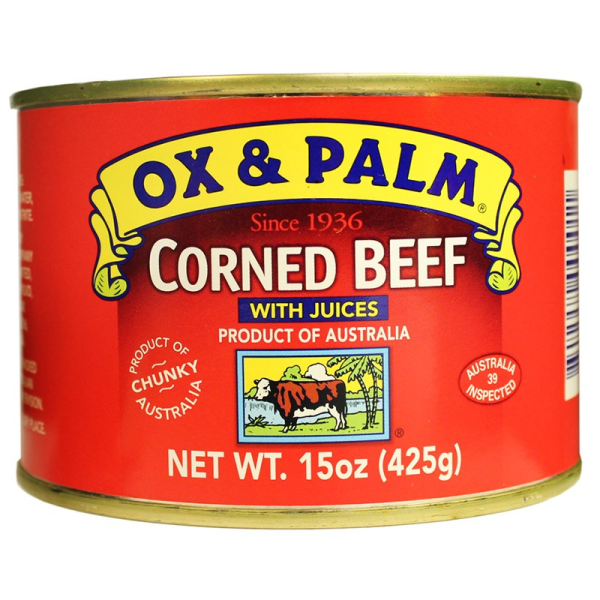 OX & PALM: Corned Beef Large, 15 oz