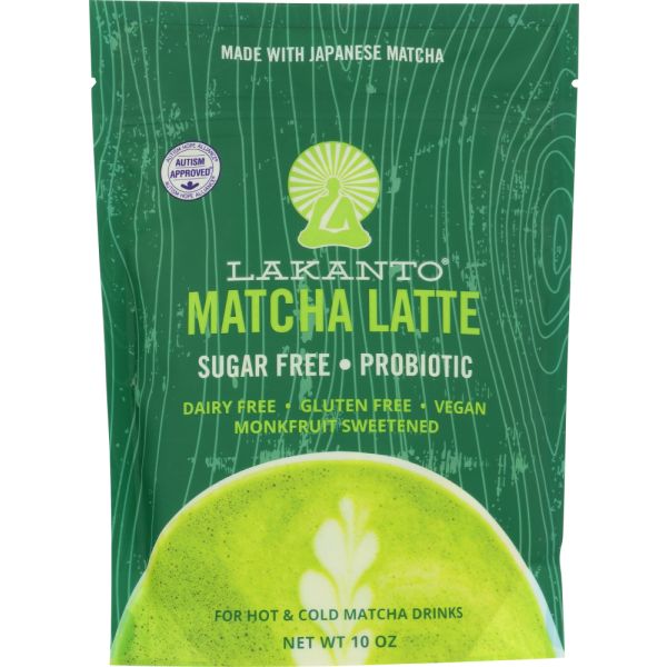LAKANTO: Matcha Latte, 10 oz