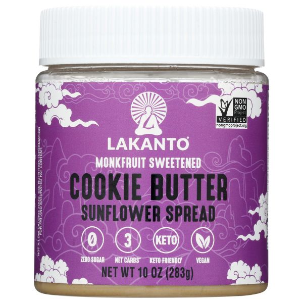 LAKANTO: Spread Cookie Butter Sunflower, 10 oz