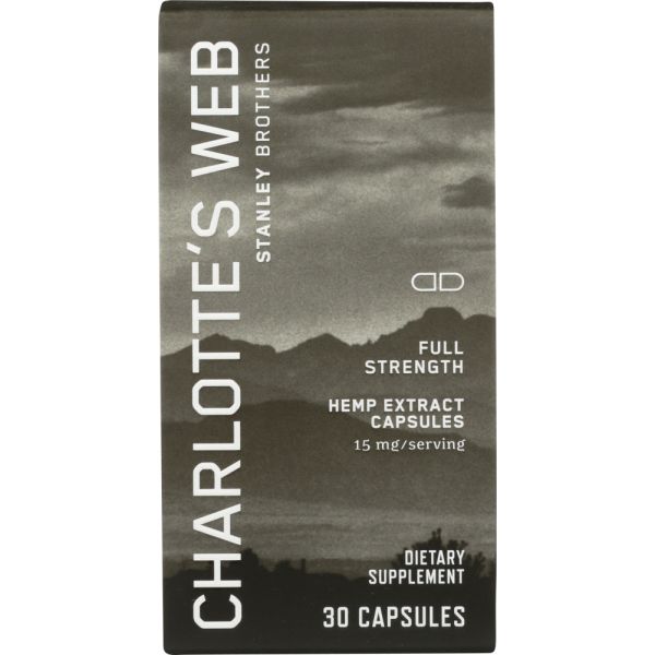 CHARLOTTES WEB: Capsule Full Strength, 15 mg, 30 pc
