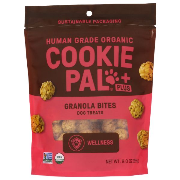 COOKIE PAL: Joint Support Dog Treats Granola Bites, 9 oz