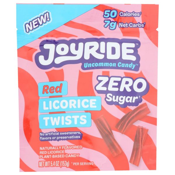JOYRIDE: Licorice Twists Red, 5.4 OZ