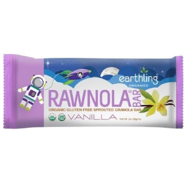 EARTHLING: Organic Bar Vanilla, 1 oz