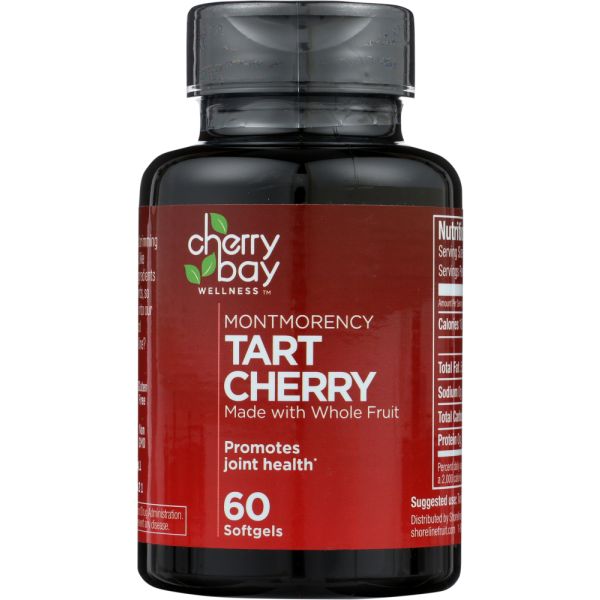 CHERRY BAY WELLNESS: Tart Cherry Supplement Softgel, 60 sg