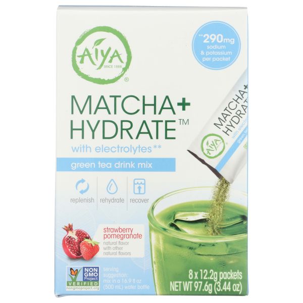 AIYA: Matcha Plus Hydrate Tea, 3.44 oz