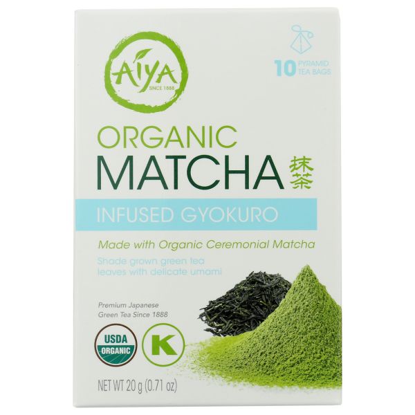 AIYA: Infused Gyokuro Organic Matcha, 1 ea