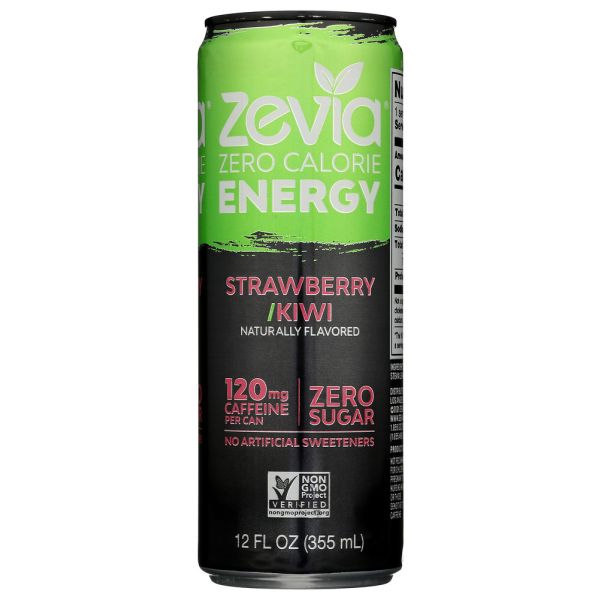 ZEVIA: Strawberry Kiwi Energy, 12 fo