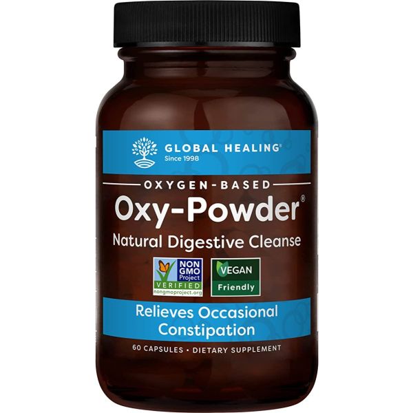 GLOBAL HEALING: Digestive Oxy Powder, 60 CP