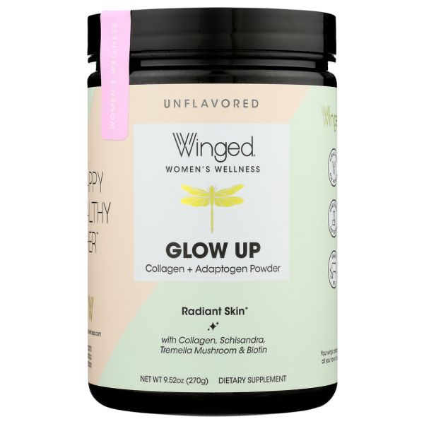 WINGED: Glow Skin Stress Pwdr, 9.7 OZ
