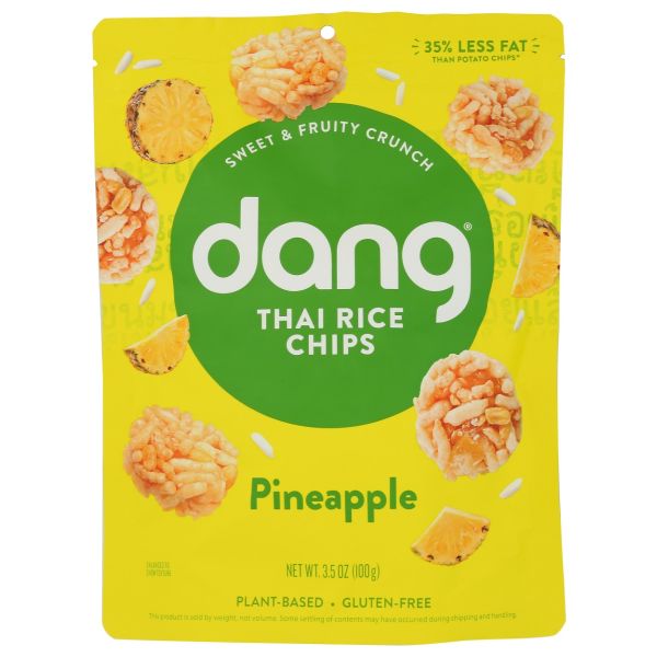 DANG: Pineapple Thai Rice Chips, 3.5 oz