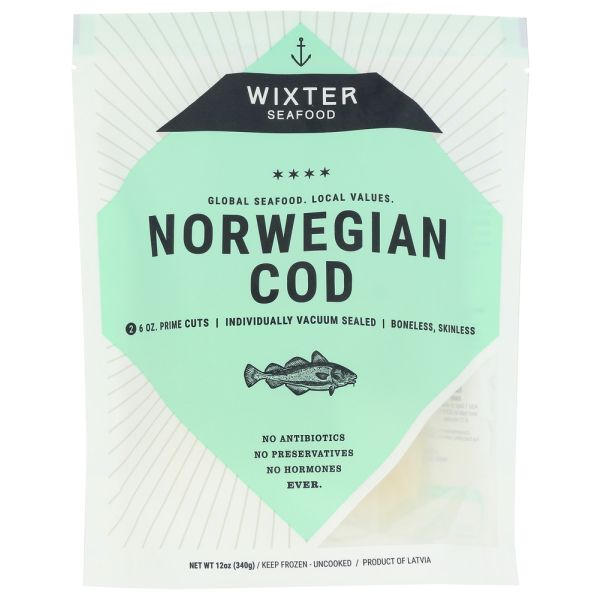 WIXTER SEAFOOD: Norwegian Cod, 12 oz