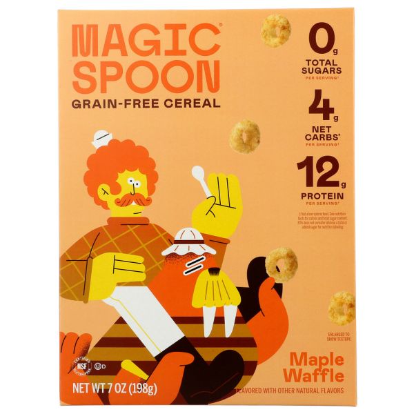 MAGIC SPOON: Maple Waffle Cereal, 7 oz