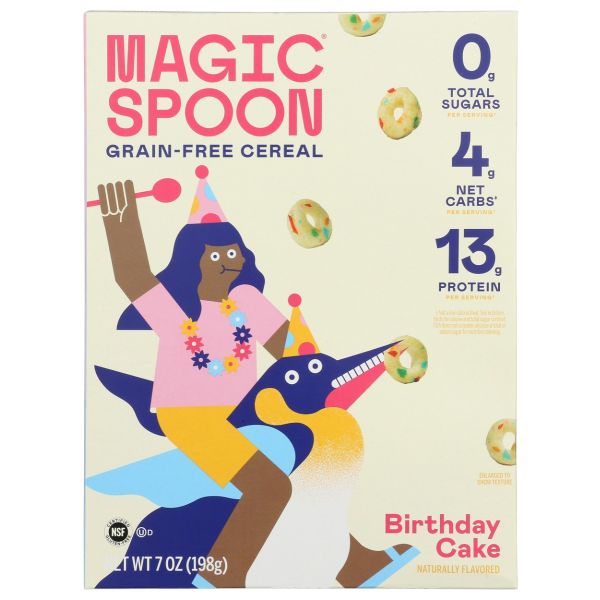 MAGIC SPOON: Birthday Cake Grain Free Cereal, 7 oz