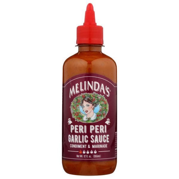 MELINDAS: Peri Peri Garlic Sauce, 12 Oz