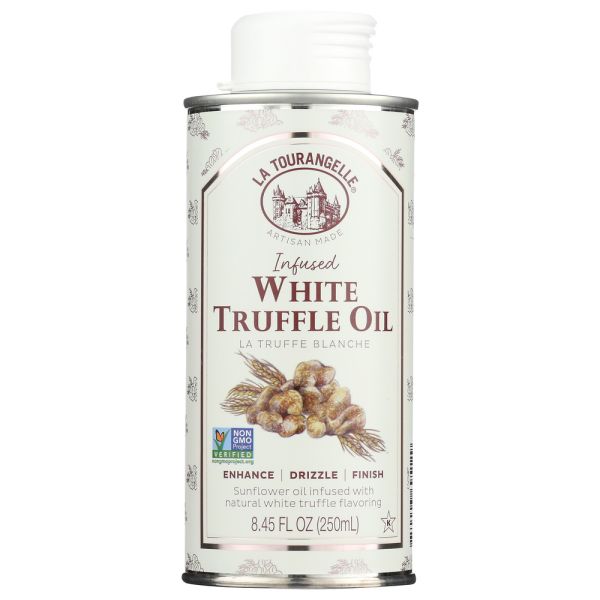 LA TOURANGELLE: White Truffle Infused Oil, 8.45 oz