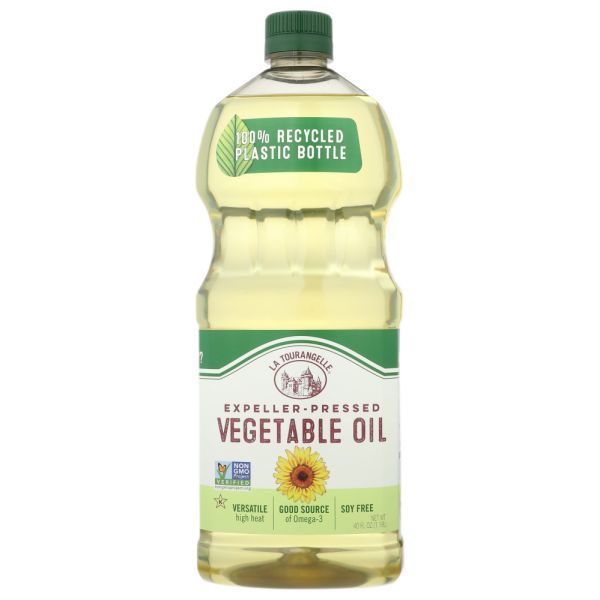 LA TOURANGELLE: Expeller Pressed Vegetable Oil, 40 oz