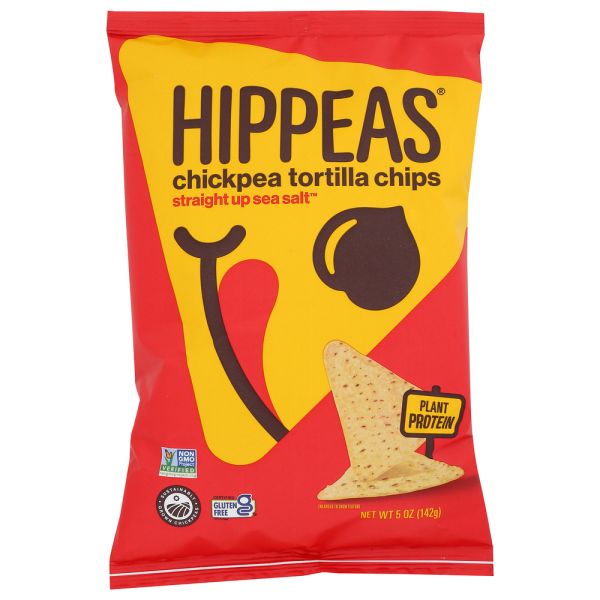 HIPPEAS: Chips Tortilla Sea Salt, 5 OZ