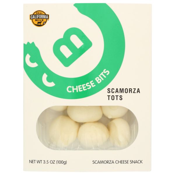 CHEESE BITS: Fresh Scamorza Tots, 3.5 oz