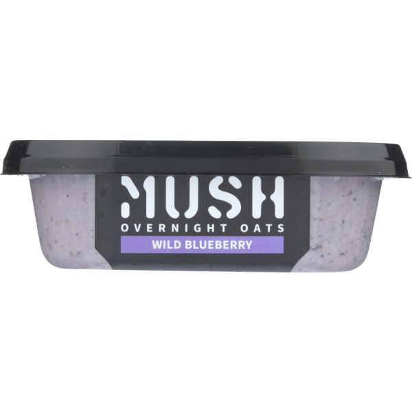 MUSH: Overnight Oats Wild Blueberry, 6 oz