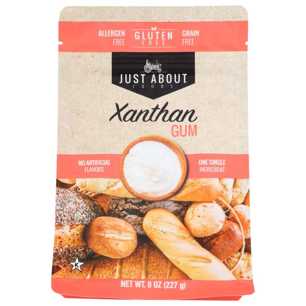 JUST ABOUT FOODS: Gum Xanthan, 8 oz