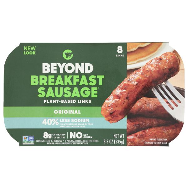 BEYOND MEAT: Beyond Breakfast Sausage Classic Plant Based Links, 8.3 oz