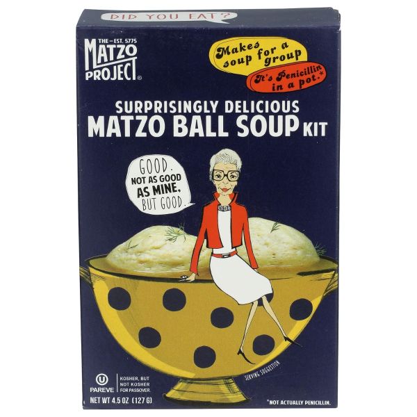 THE MATZO PROJECT: Matzo Ball Soup Kit, 4.5 oz