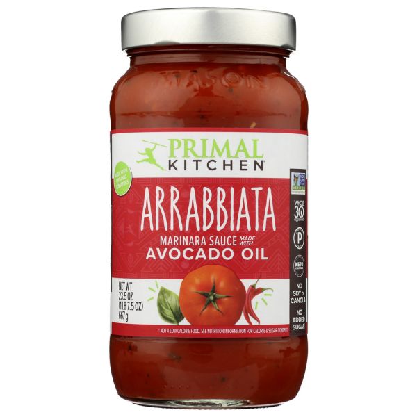 PRIMAL KITCHEN: Sauce Arrabbiata Marinara, 23.5 oz