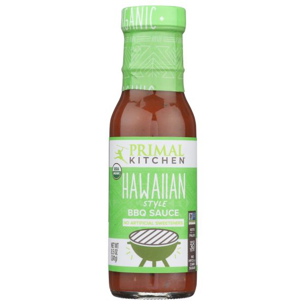 PRIMAL KITCHEN: Organic Hawaiian Style Bbq Sauce, 8.5 oz