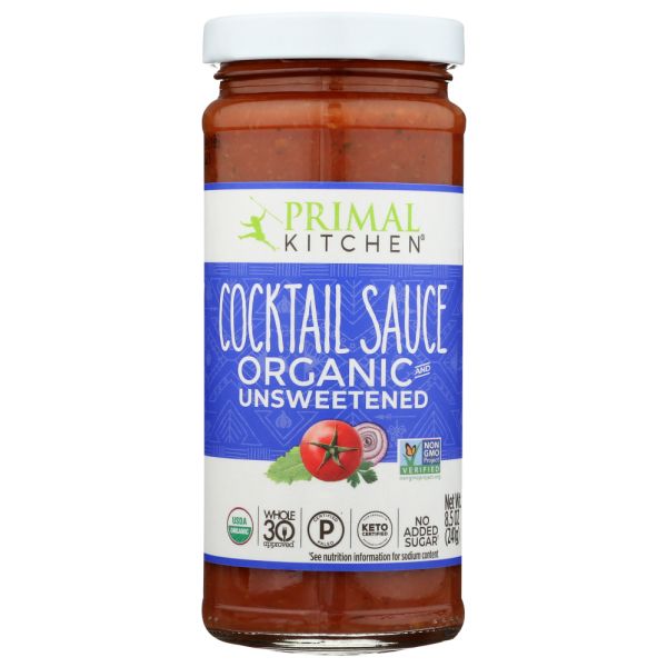 PRIMAL KITCHEN: Organic And Unsweetened Cocktail Sauce, 8.5 oz