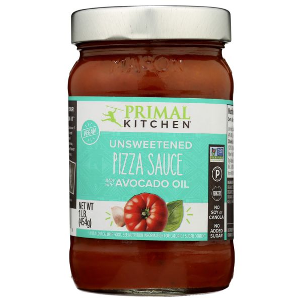 PRIMAL KITCHEN: Sauce Pizza Red Unsweetened, 1 lb