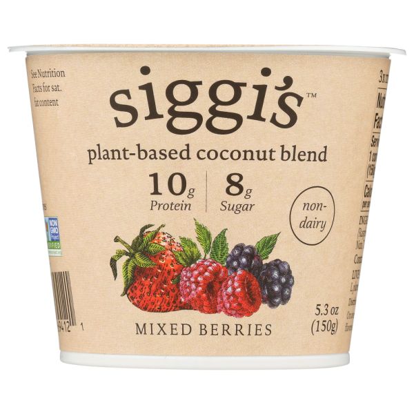 SIGGIS: Mixed Berries Yogurt, 5.3 oz