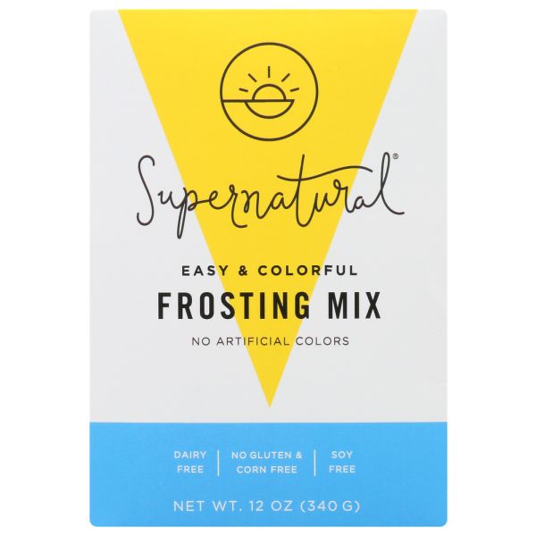SUPERNATURAL: Big Sky Blue Buttercream Frosting Mix, 12 oz
